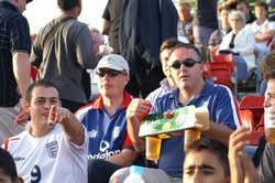 England vs Pakistan at the Rose Bowl